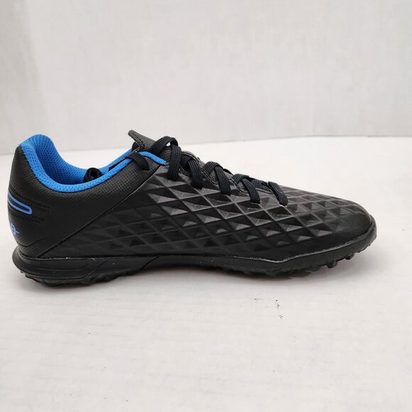 Nike Tiempo Legend 8 Club TF AT6109-090 Turf Soccer Shoes Men's Size 5 Black - Picture 2 of 11